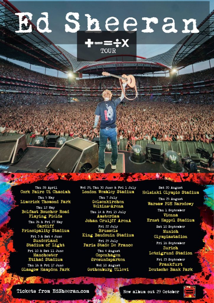 Ed Sheeran zagra koncert w Polsce w 2022 roku [DATA, BILETY] Teraz Muzyka